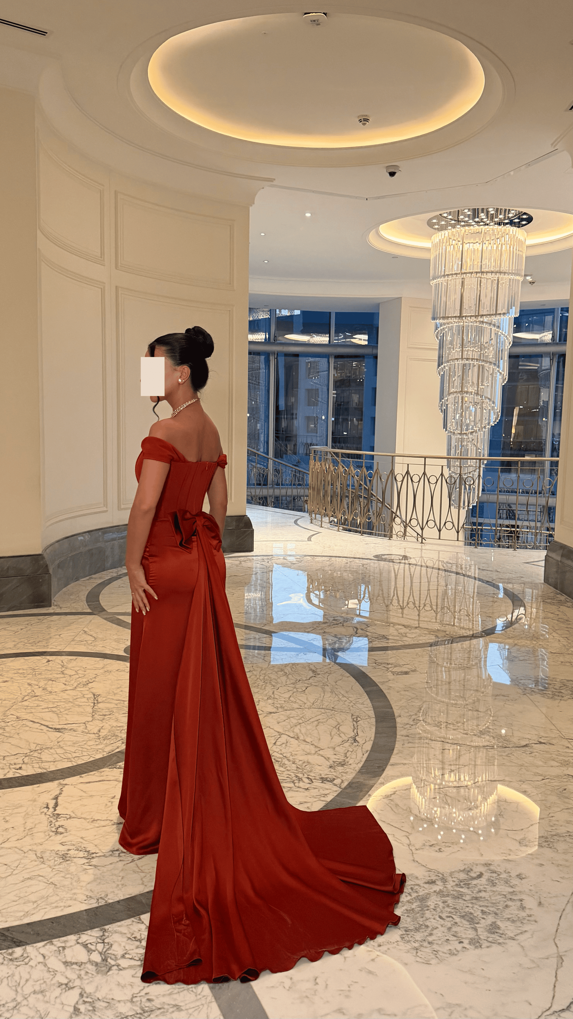 Grace- orange with red shade